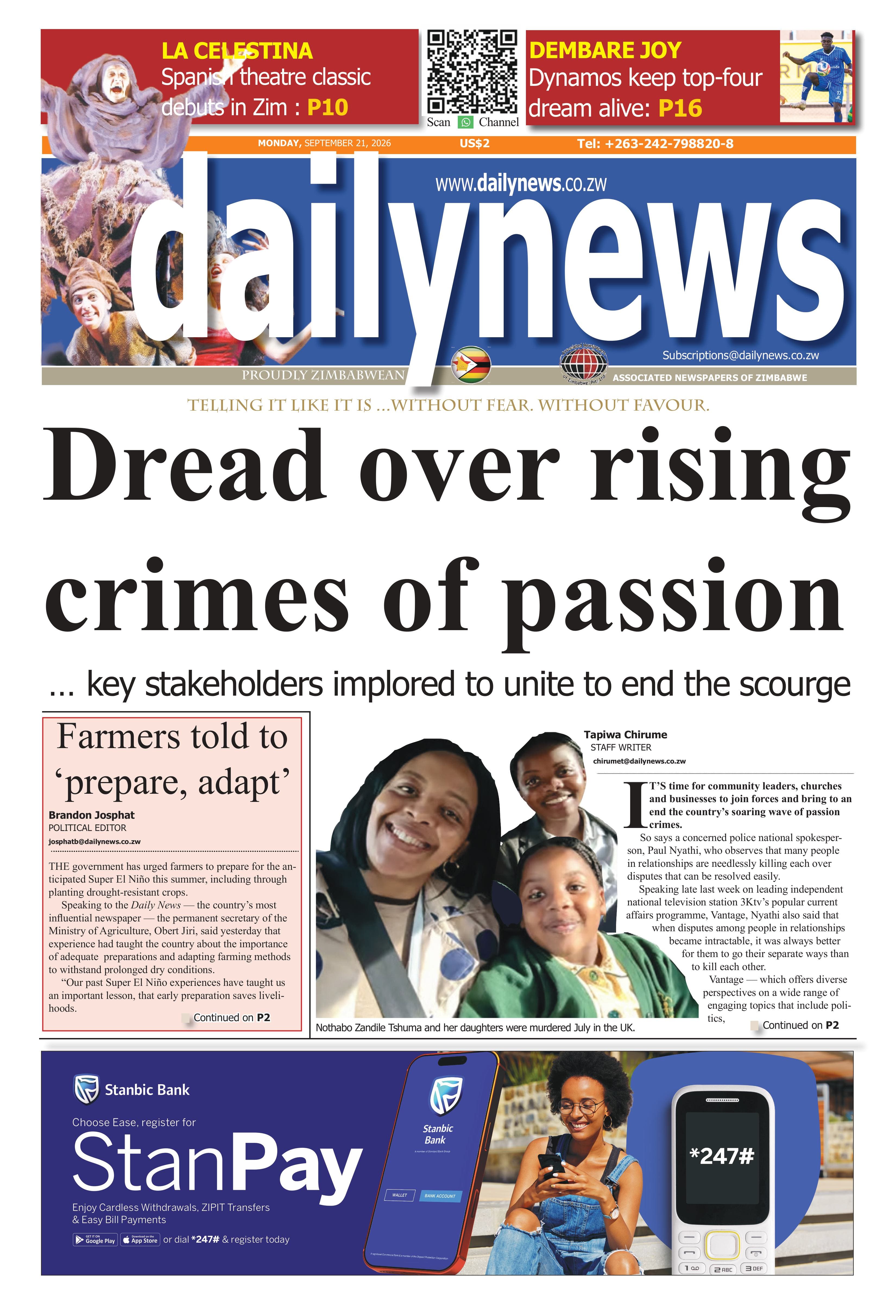Monday 21 September 2026
